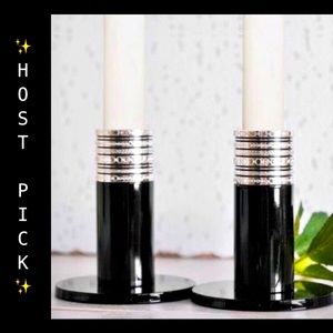 SALE  ✨HP✨ NEW Vera Wang Love Noir 6" Candlesticks
